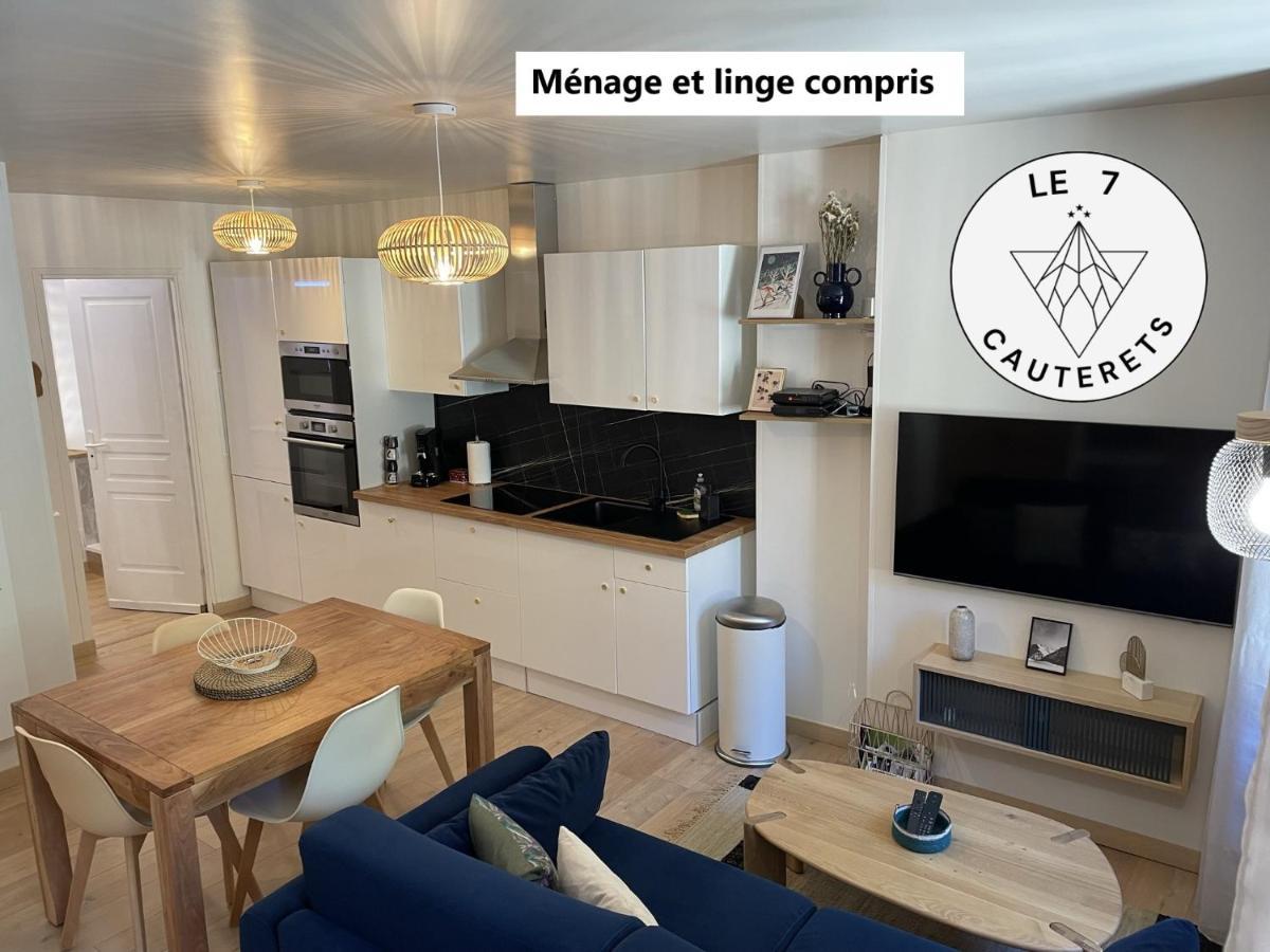 Apartmán T3 Moderne Et Cosy Avec Linge Et Menage Compris Cauterets Exteriér fotografie